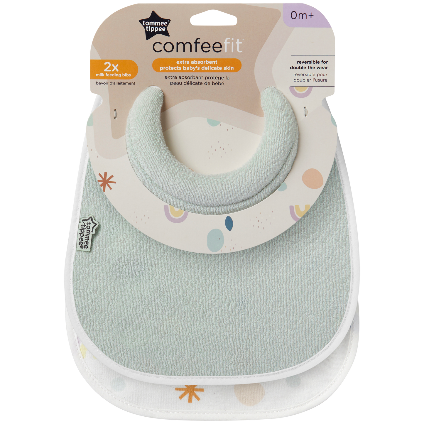 Comfeefit Bibs 2 Pack 0M+