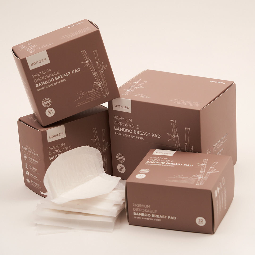 Mother-K Bamboo Premium Disposable Breastpad 32Pcs