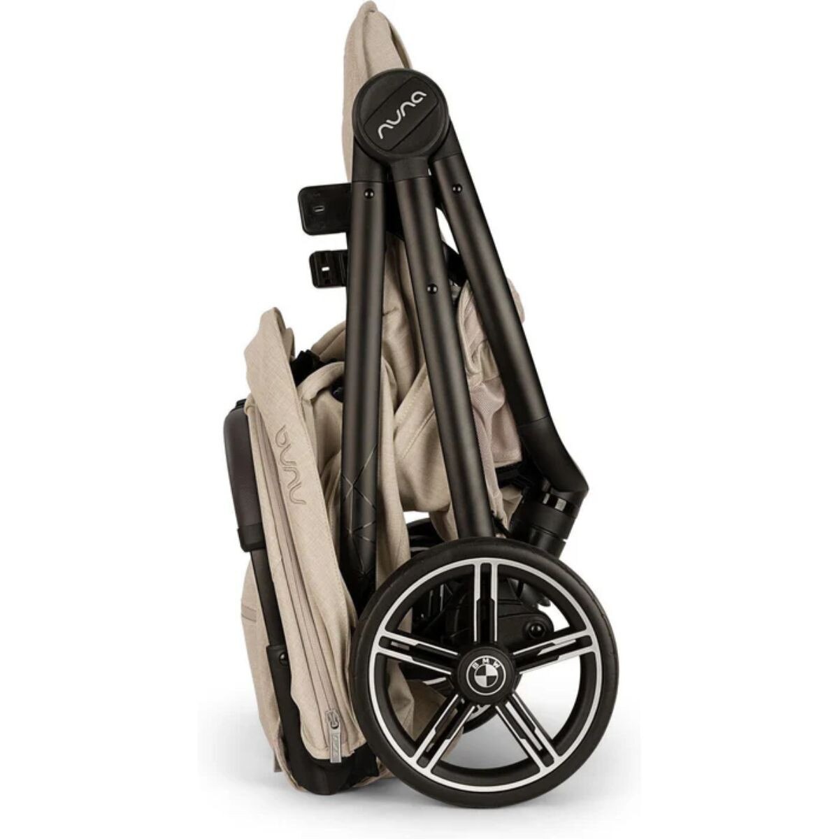 Nuna Trvl Lx Bmw With Raincover & Travel Bag (Mica)