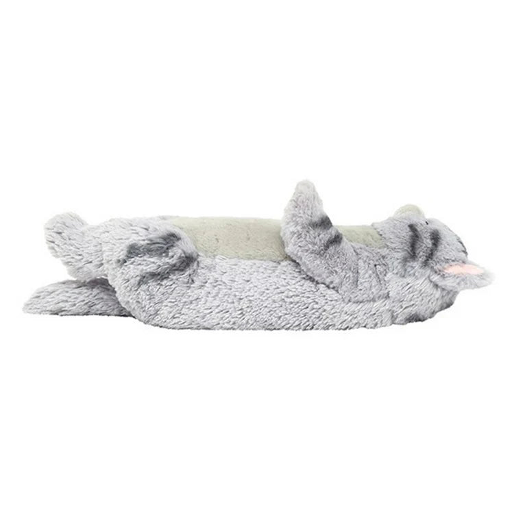 Silver Sabashiro Lap Cat Sleeping  Toy (Medium)