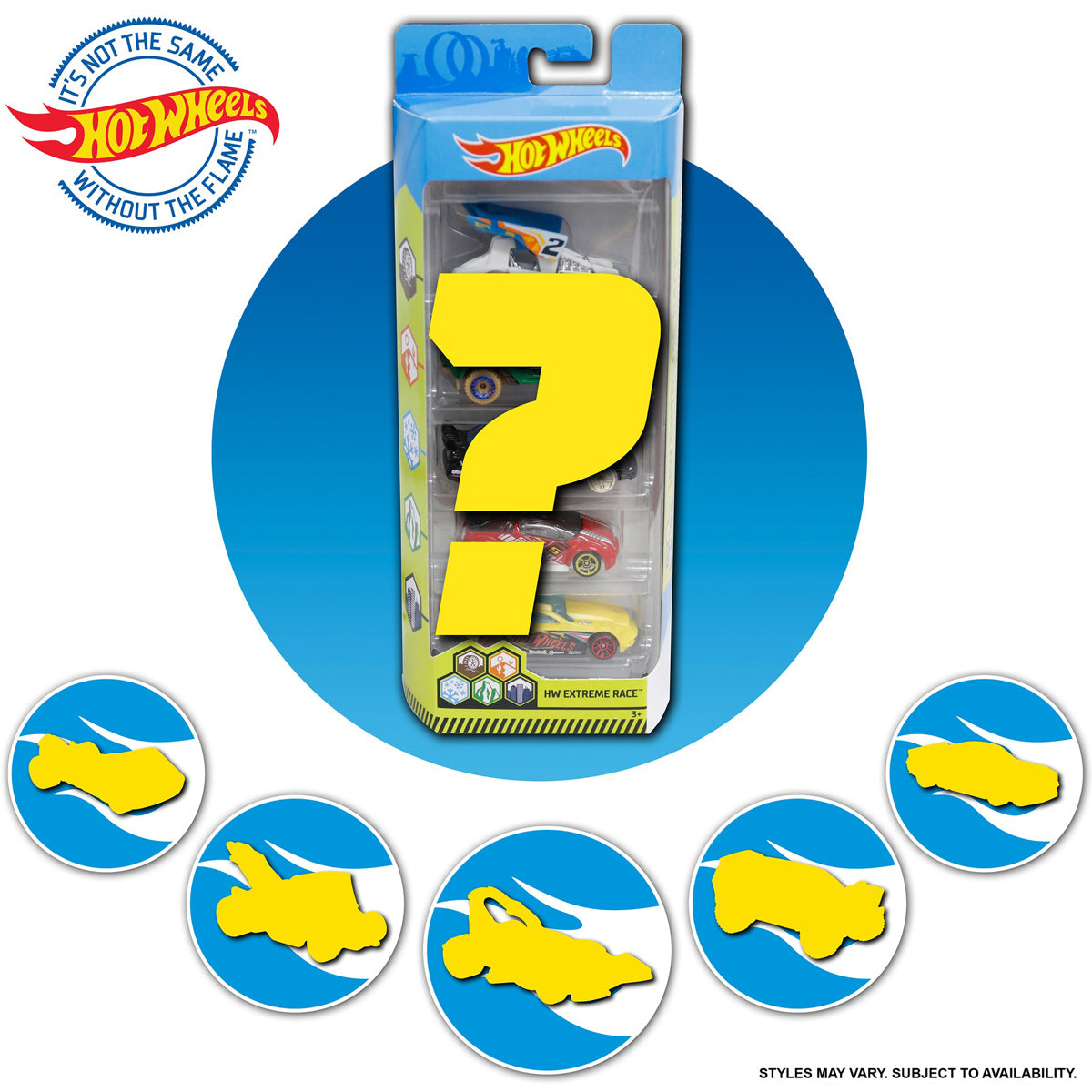 Hotwheels 5 Car Gift Pack