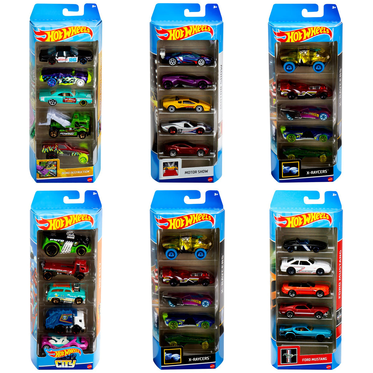 Hotwheels 5 Car Gift Pack