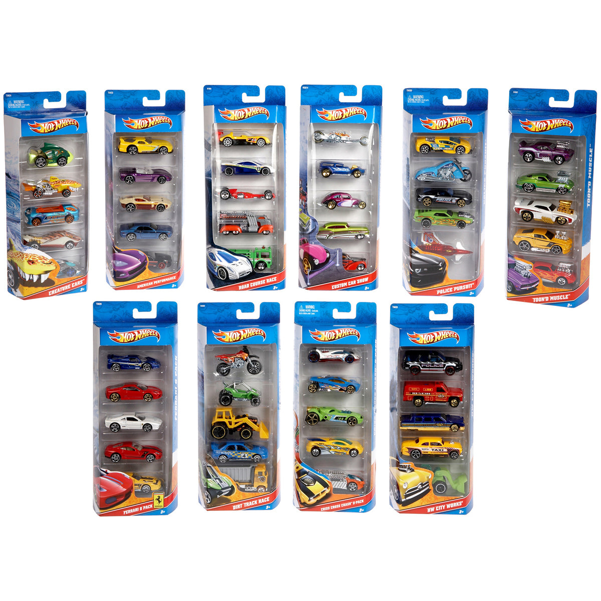 Hotwheels 5 Car Gift Pack