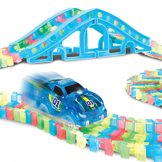Totally Tracks Glow Starter Race Track (160pcs)
