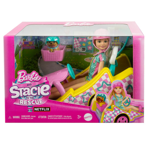Barbie And Stacie To The Rescue Go-Kart Playset