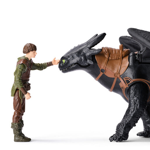 How To Train Your Dragon Viking & Dragon Toothless & Hiccup