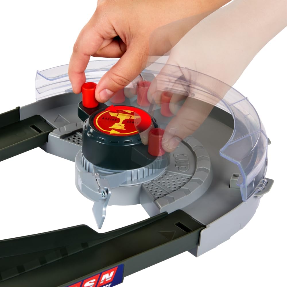 Mattel Disney And Pixar Cars Track Set Piston Cup Action Speedway Playset