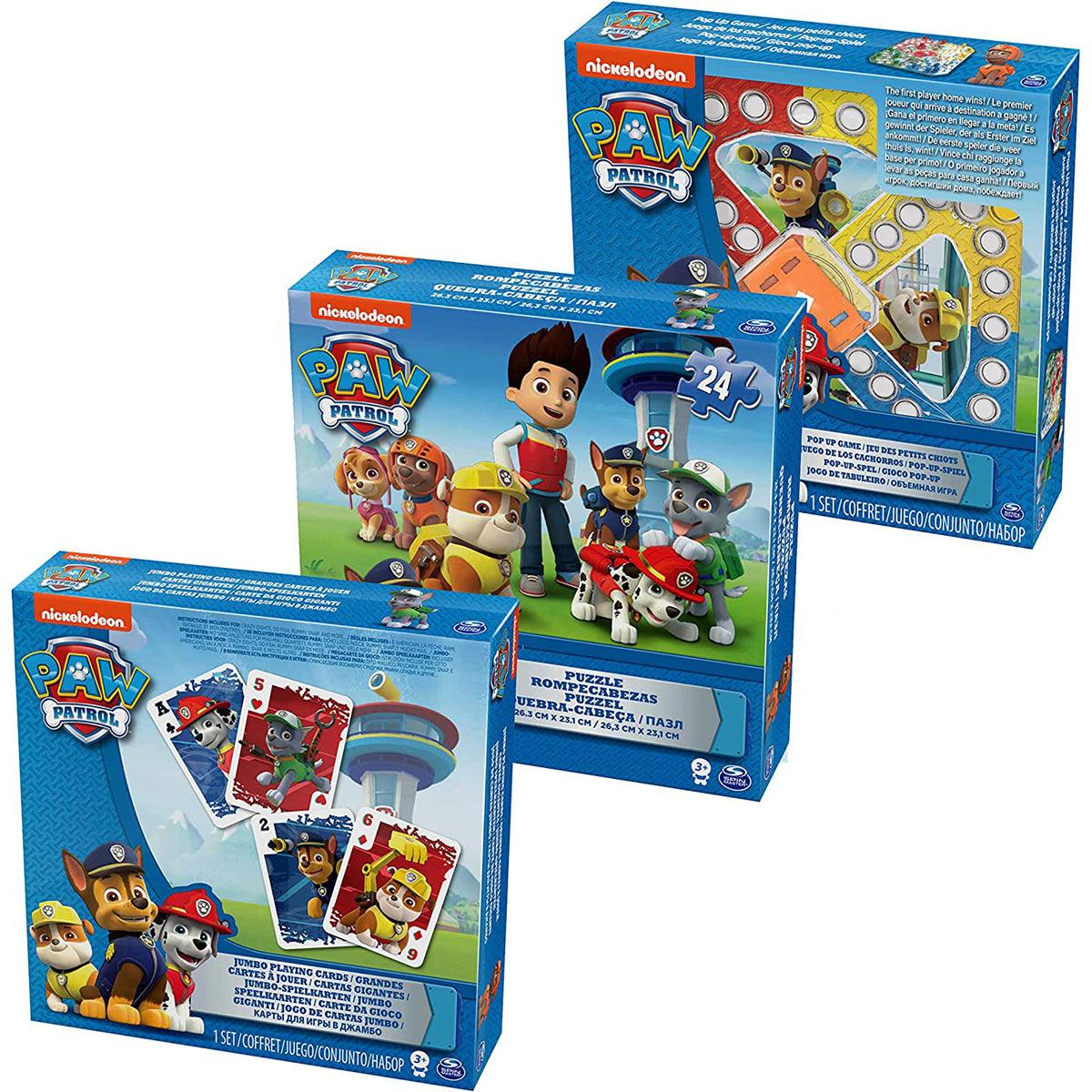 Paw Patrol 3-Pack Games