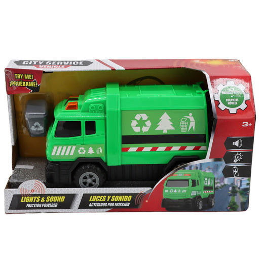 Friction Lights & Sounds Garbage Truck