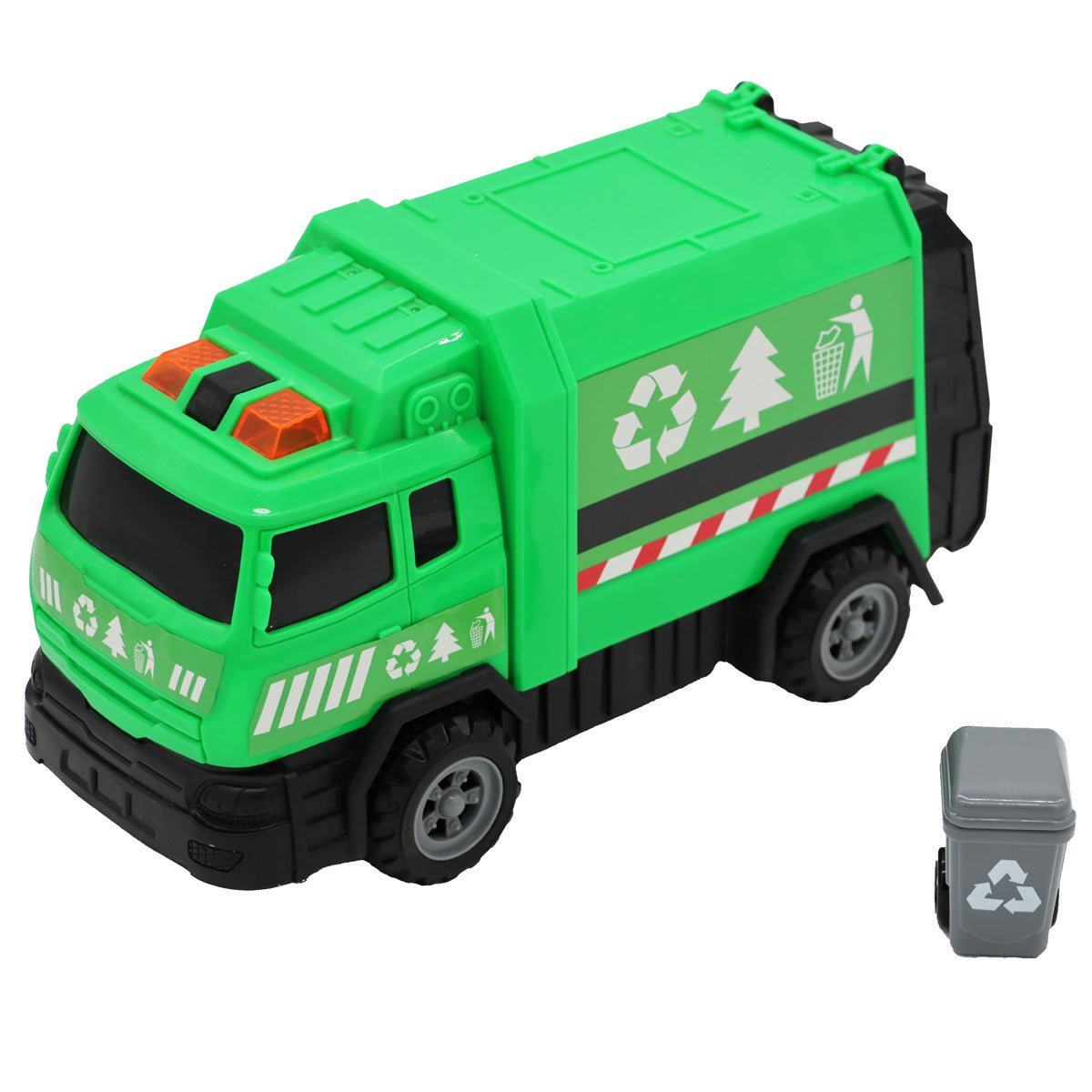 Friction Lights & Sounds Garbage Truck