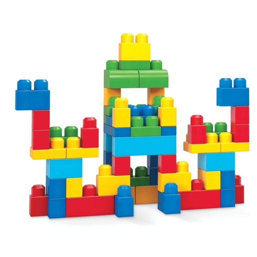 Mega Bloks First Builders Big Building Bag 60Pc Blue