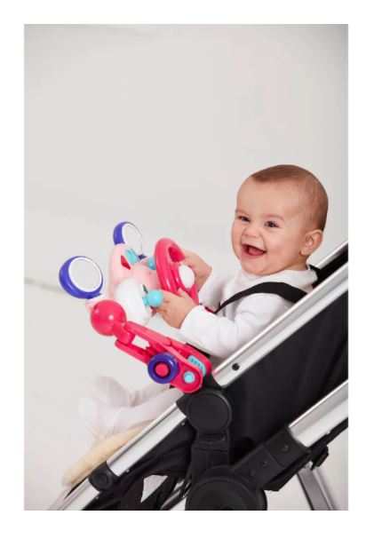 Early Learning Centre Little Senses Lights & Sounds Buggy Driver (Pink)