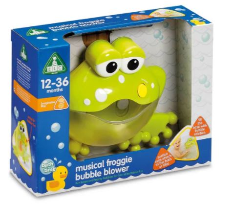 Early Learning Centre Bathtime Musical Froggie Bubble B/O