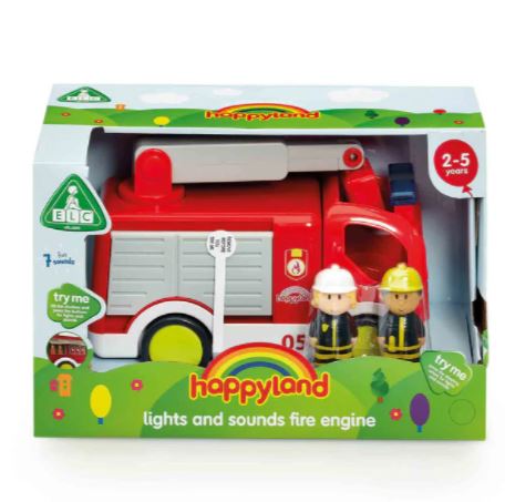 Happyland Lights & Sounds Fire Engine