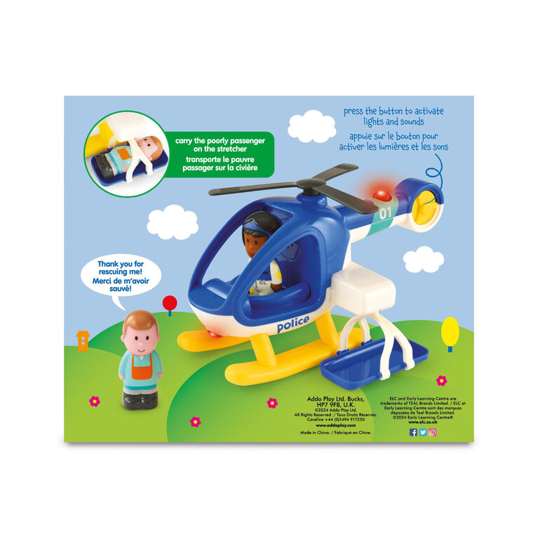 Happyland Lights & Sounds Police Helicopter