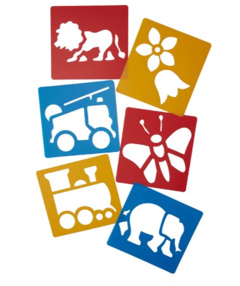 Early Learning Centre Stencils - 6 Pack