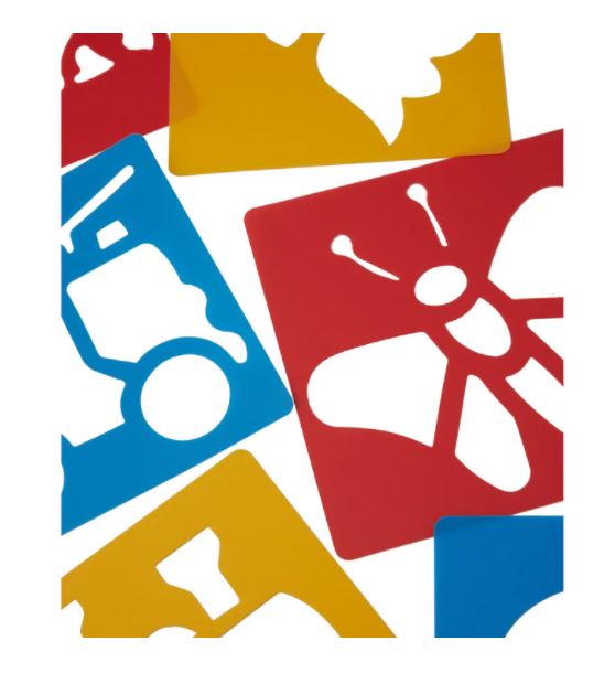 Early Learning Centre Stencils - 6 Pack