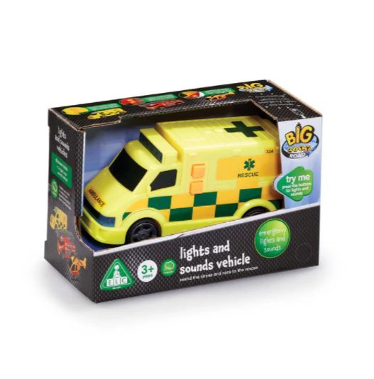 Early Learning Centre Big City  Lights & Sounds Ambulance B/O