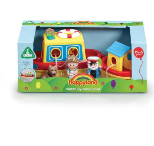 Early Learning Centre Happyland Water Lily Canal Boat