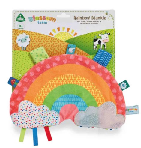 Early Learning Centre Blossom Farm Rainbow Blankie