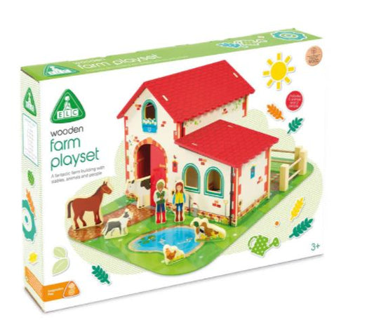 Early Learning Centre Wooden Farm Playset