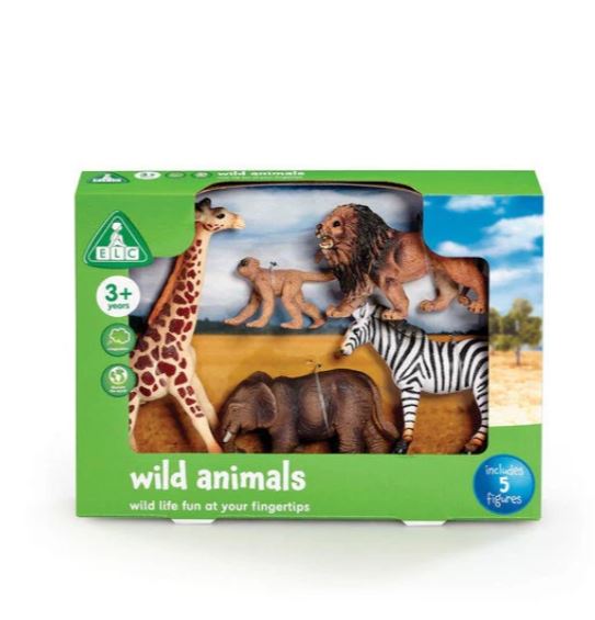 Early Learning Centre Wild Animals X5 Box