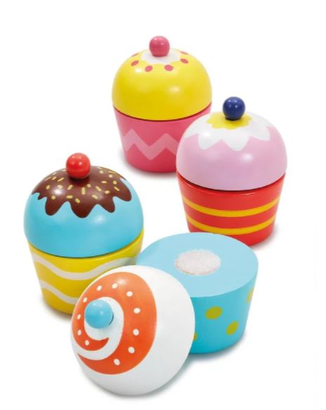 Early Learning Centre Wooden Cupcake Set