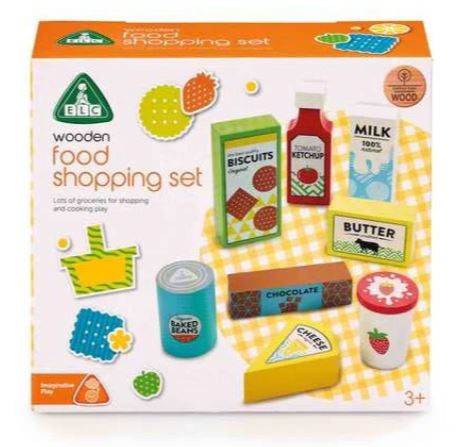Early Learning Centre Wooden Food Shopping Set