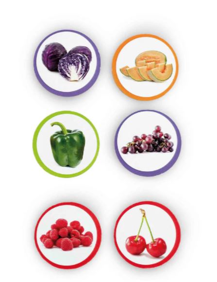 Early Learning Centre Fruit And Vegetable Colour Match
