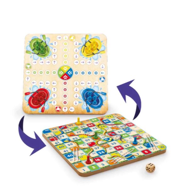 Addo Games Snakes Ladders Ludo