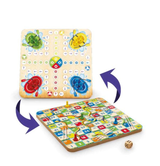 Addo Games Snakes Ladders Ludo
