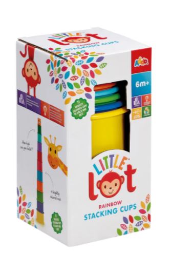 Little Lot Rainbow Stacking Cups