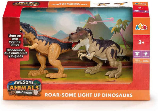 Awesome Animals Light Up Dinosaur Set