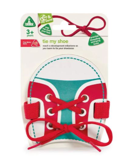 Early Learning Centre Tie My Shoe Card