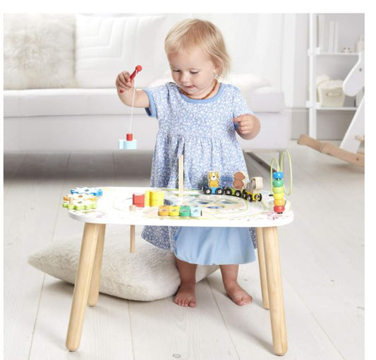 Early Learning Centre Wooden Activity Train Table