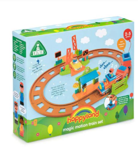 Early Learning Centre Happyland Magic Motion Train Playset