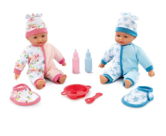 Early Learning Centre Cupcake Brother And Sister Twin Dolls V2