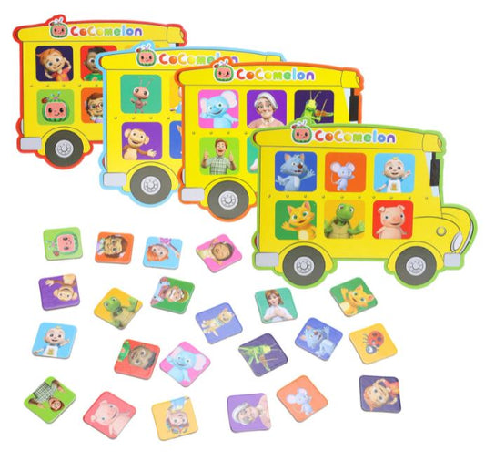Cocomelon School Bus Bingo Game