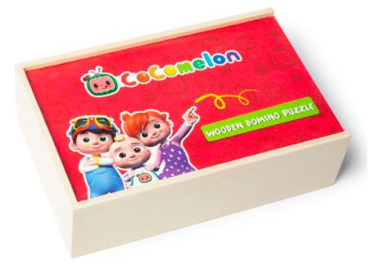 Cocomelon Wooden Memory Dominoes Game