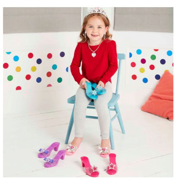 Early Learning Centre Dress Up Shoes And Jewellery Set