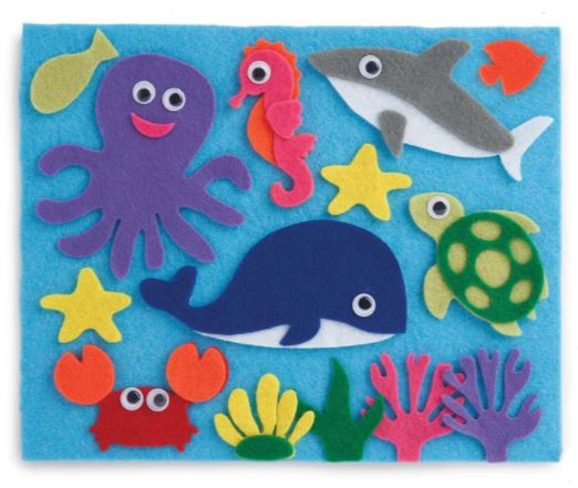 Early Learning Centre Ocean Make and Play Felt Picture