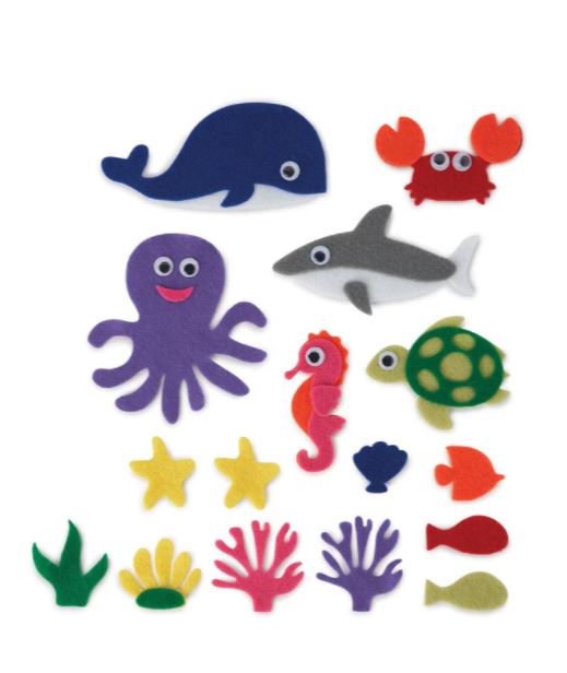 Early Learning Centre Ocean Make and Play Felt Picture