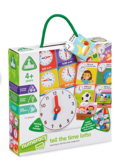 Early Learning Centre Tell The Time Lotto