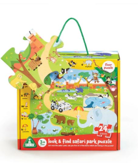 Early Learning Centre Look & Find Safari Park 24 Piece Floor Jigsaw Puzzle