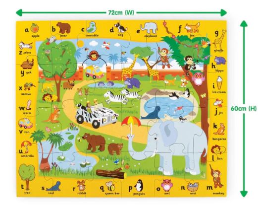 Early Learning Centre Look & Find Safari Park 24 Piece Floor Jigsaw Puzzle