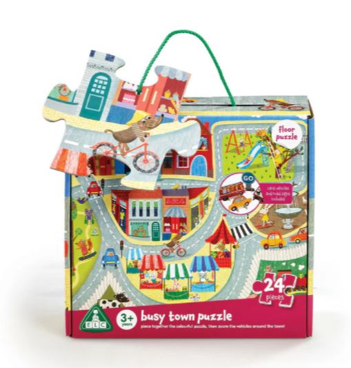 Early Learning Centre Busy Town 24 Piece Floor Jigsaw Puzzle