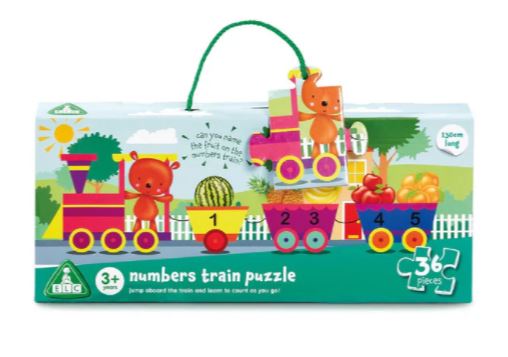 Early Learning Centre Alphabet Jungle Train Jigsaw Puzzle 36 Pieces