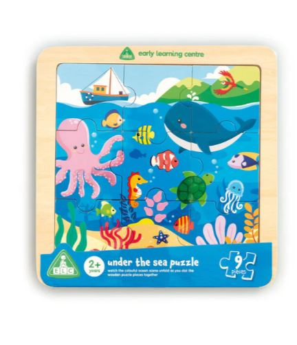 Early Learning Centre Wooden Under The Sea Puzzle