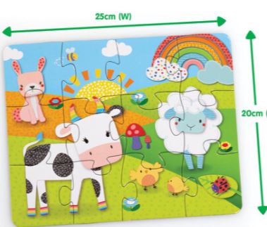 Early Learning Centre Blossom Farm 12 Piece Jigsaw Puzzle