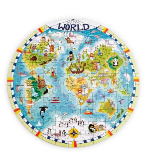 Early Learning Centre World Map 100 Pieces Puzzle